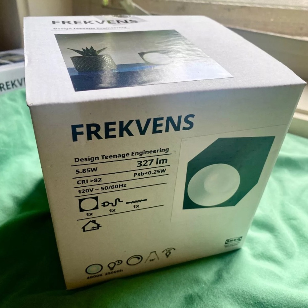 Ikea  Frekvens x Teenage Engineering LED Spotlight Light for Speaker 504.203.67
